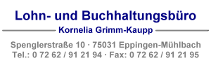 Lohn- und Buchhaltungsbüro Kornelia Grimm-Kaupp