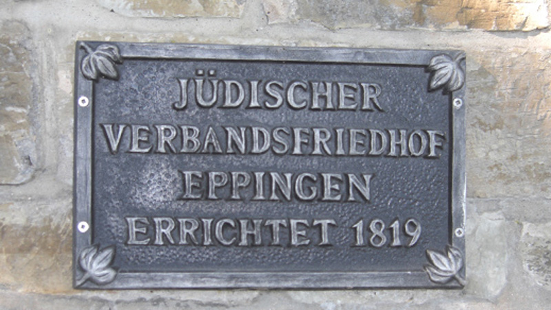 Jüdischer Vereinsfriedhof Eppingen