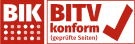 BIK - BITV-konform (geprüfte Seiten), zum Prüfbericht